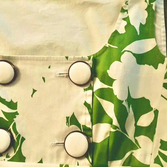 JADE Melody Tam * Lovely Botanical Print Sheath Dress * Size M - Picture 3 of 5